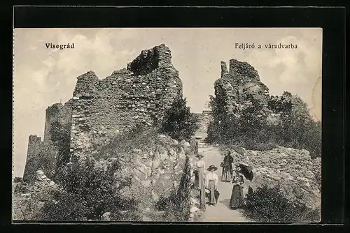 AK Visegrád, Feljáró a várudvarba