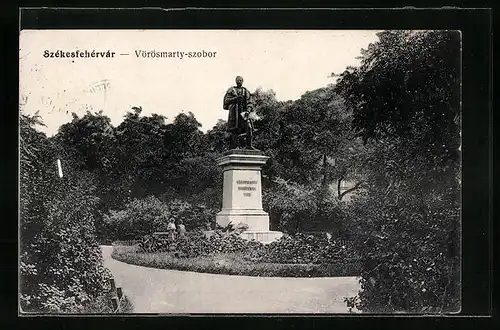AK Székesfehérvár, Vörösmarty-szobor