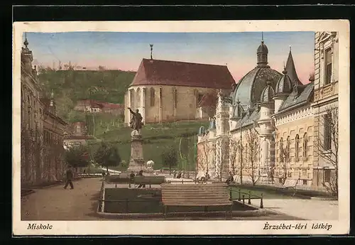 AK Miskolc, Erzsebet-teri latkep