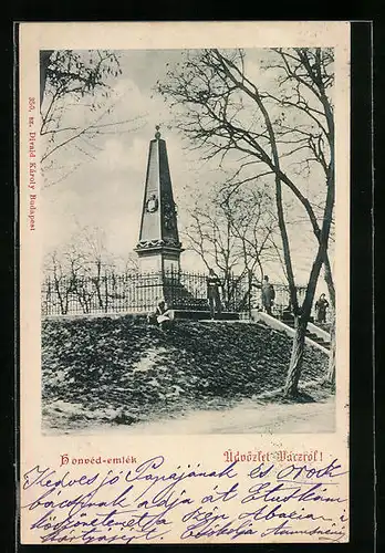 AK Vacz, Honvéd-emlék