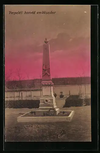 AK Eger, Verpeléti honvéd emlékszobor