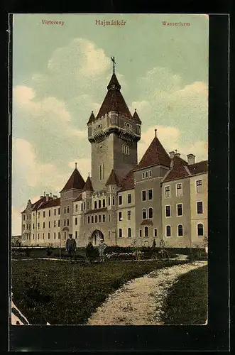 AK Hajmáskér, Blick zum Wasserturm