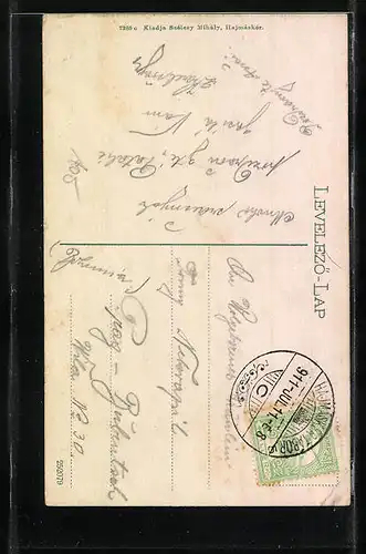 AK Hajmáskér, Blick zum Wasserturm