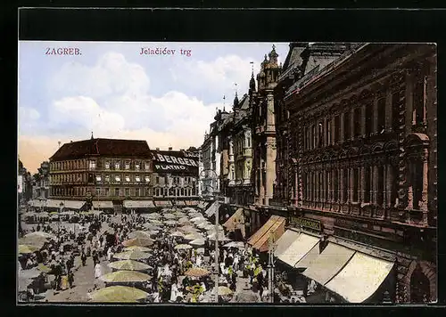 AK Zagreb, Jelacicev trg