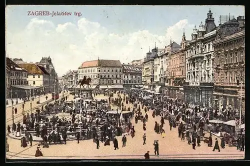 AK Zagreb, Jelacicev trg