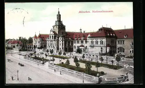 AK München, Nationalmuseum
