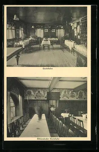 AK Claussnitz, Gasthaus, Konzert- u. Ballhaus Rother Hirsch