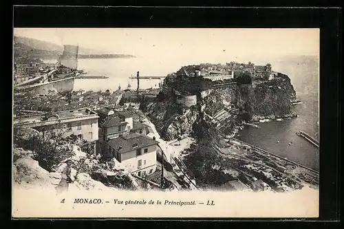 AK Monaco, Vue générale de la Principauté