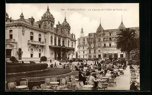 AK Monte Carlo, Le Casino et l`Hôtel de Paris