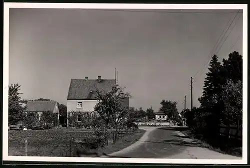 Fotografie Brück & Sohn Meissen, Ansicht Diesbar-Nieschütz, Blick in den Ort