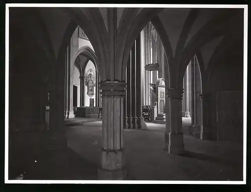 Fotografie Brück & Sohn Meissen, Ansicht Meissen i. Sa., Querblick durch den Dom