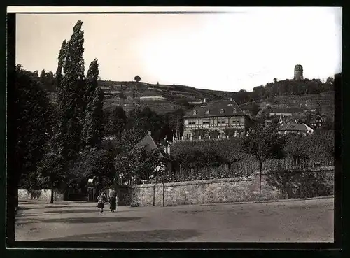 Fotografie Brück & Sohn Meissen, Ansicht Radebeul, Hoflössnitz, Strassenansicht