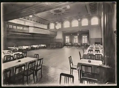 Fotografie Brück & Sohn Meissen, Ansicht Riesa, Gasthof Elbterasse - Gesellschafts - und Tanzsaal