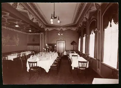Fotografie Brück & Sohn Meissen, Ansicht Meissen, Hotel Blauer Stern - Festsaal