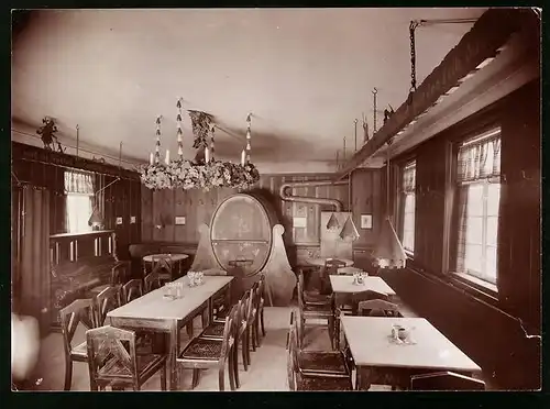 Fotografie Brück & Sohn Meissen, Ansicht Meissen, Gasthaus Gebhards Weinschank - Innenansicht