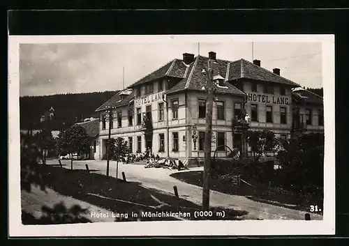 AK Mönichkirchen, Hotel Lang