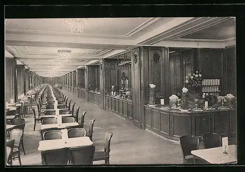AK Berlin, Kaufhaus Hermann Tietz, Leipzigerstrasse, Erfrischungsraum