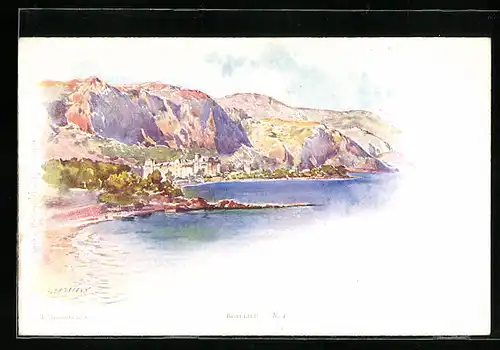 Künstler-AK Ernest Lessieux: Beaulieu