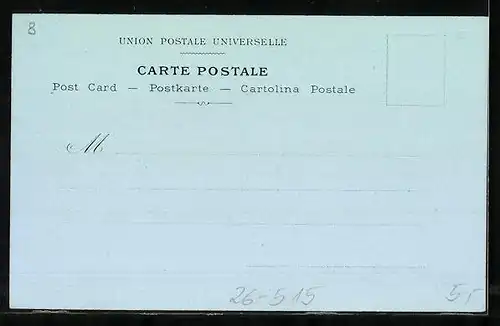 Künstler-AK Ernest Lessieux: Route du Cap Martin