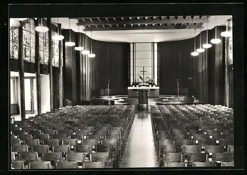 AK Elbingerode /Harz, Diakonissen-Mutterhaus Neuvandsburg, Kirchensaal