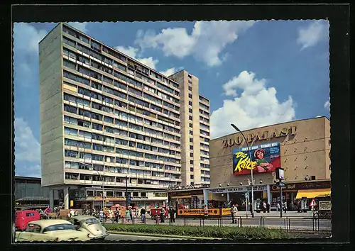 AK Berlin, Hochhaus am Kino Zoo Palast