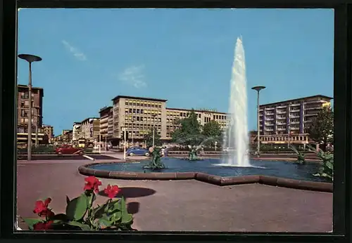 AK Mannheim, Blick auf die Planken