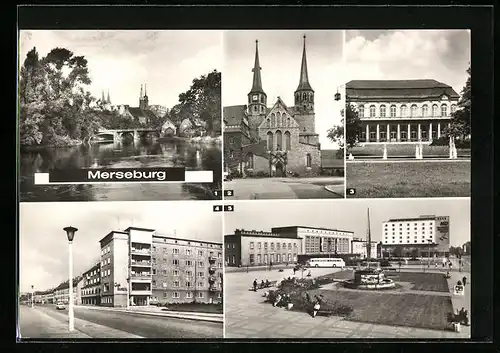 AK Merseburg, Dom und Schlossgartensalon