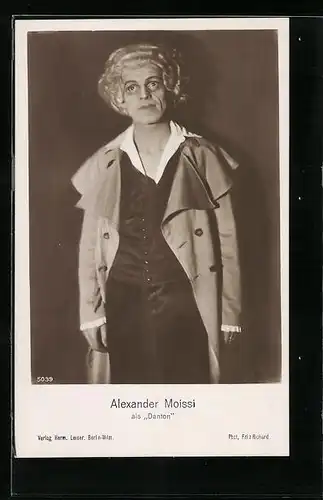 AK Schauspieler Alexander Moissi als Danton