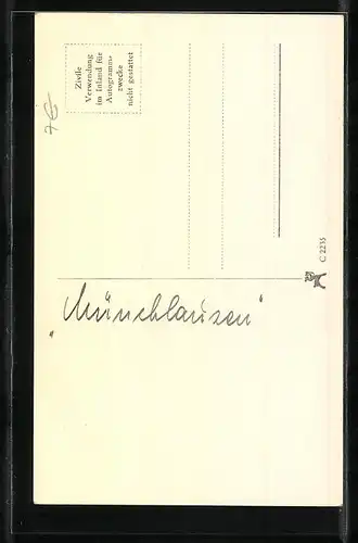 AK Schauspieler Lotte Neumann Hans Albers im Anzug