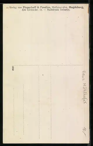 AK Schauspieler Hans Mühlhofer mit langen Haaren