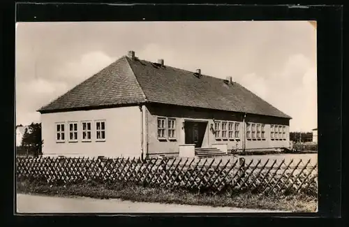 AK Torgelow-Drögenheide i. M., Blick zur Schule