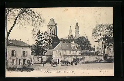 AK Senlis, Entrée de la Ville