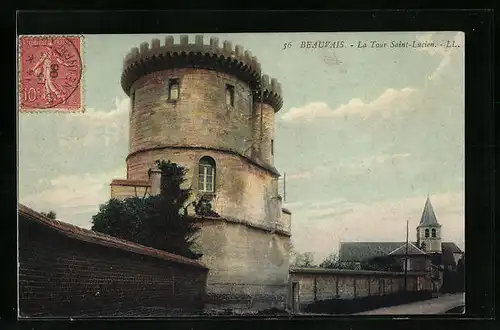 AK Beauvais, La Tour Saint-Lucien
