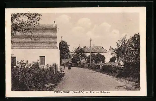 AK Vielverge, Rue de Soissons