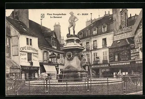 AK Dijon, Place Francois-Rude, Le Bareuzai