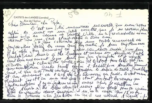 AK Castets, Rue de l`Eglise