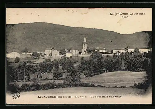 AK Javaugues, Vue generale Sud-Ouest