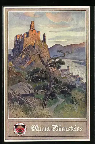AK Deutscher Schulverein Nr. 137: Ruine Dürnstein