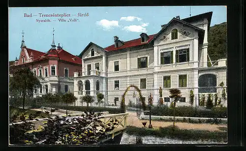 AK Bad Trencsenteplicz, Villa Valli