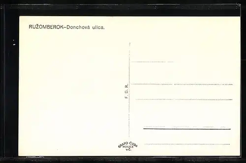 AK Ruzomberok, Donchová ulica