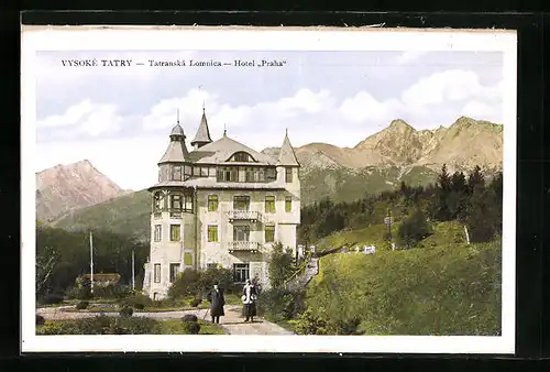 AK Vysoké Tatry, Tatranská Lomnica, Hotel Praha
