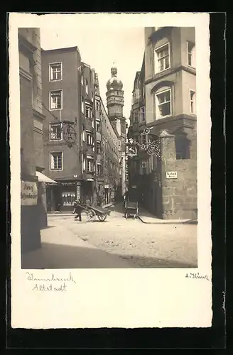 AK Innsbruck, Partie in der Altstadt