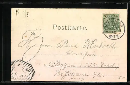 AK Porträt von Turnvater Jahn