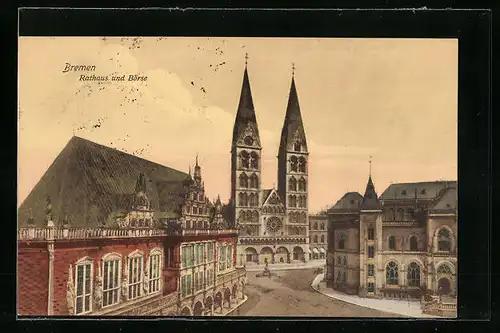 AK Bremen, Rathaus und Börse