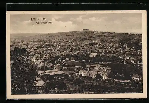 AK Lahr i. B., Gesamtansicht der Stadt