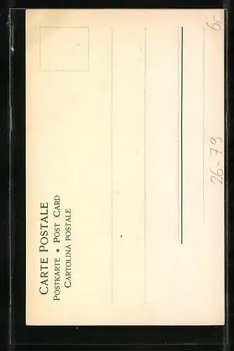 Künstler-AK P. Schmohl: Genova, Faro vecchio