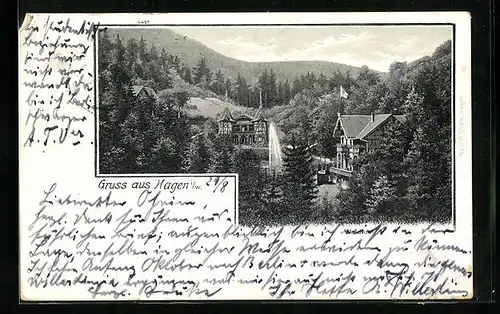 AK Hagen, Gasthaus Waldlust