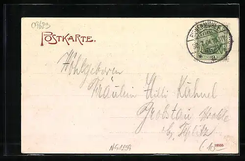 AK Rechenberg /Erzgeb., Ortsansicht mit Umgebung von oben