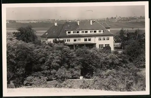 Fotografie Brück & Sohn Meissen, Ansicht Meissen i. Sa., Blick nach dem Entbindungsheim Domprobstberg