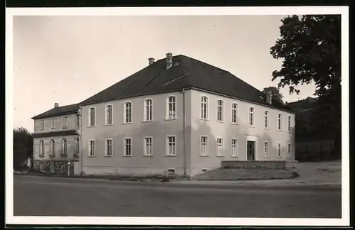 Fotografie Brück & Sohn Meissen, Ansicht Stolpen i. Sa., Katholische Kirche